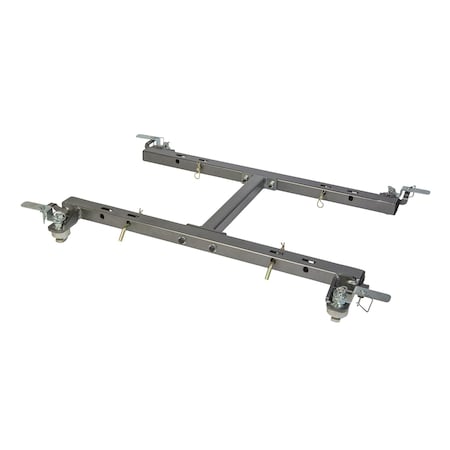 Husky Towing Husky Towing 33146; Fifth Wheel Mount Adapter; Ram Puck Dual Mount; 24000 LB Cap; Black 33146
